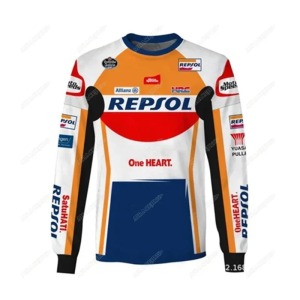 Repsol Racing Motosiklet T-Shirt